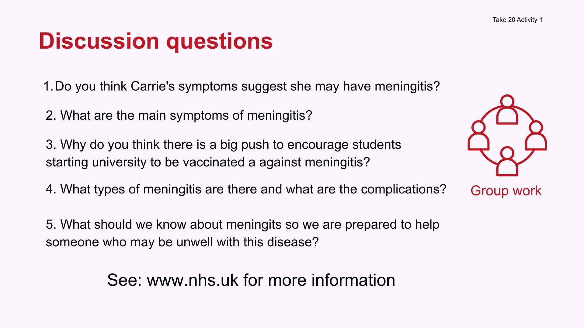 Ages 16+ : Young adult illnesses