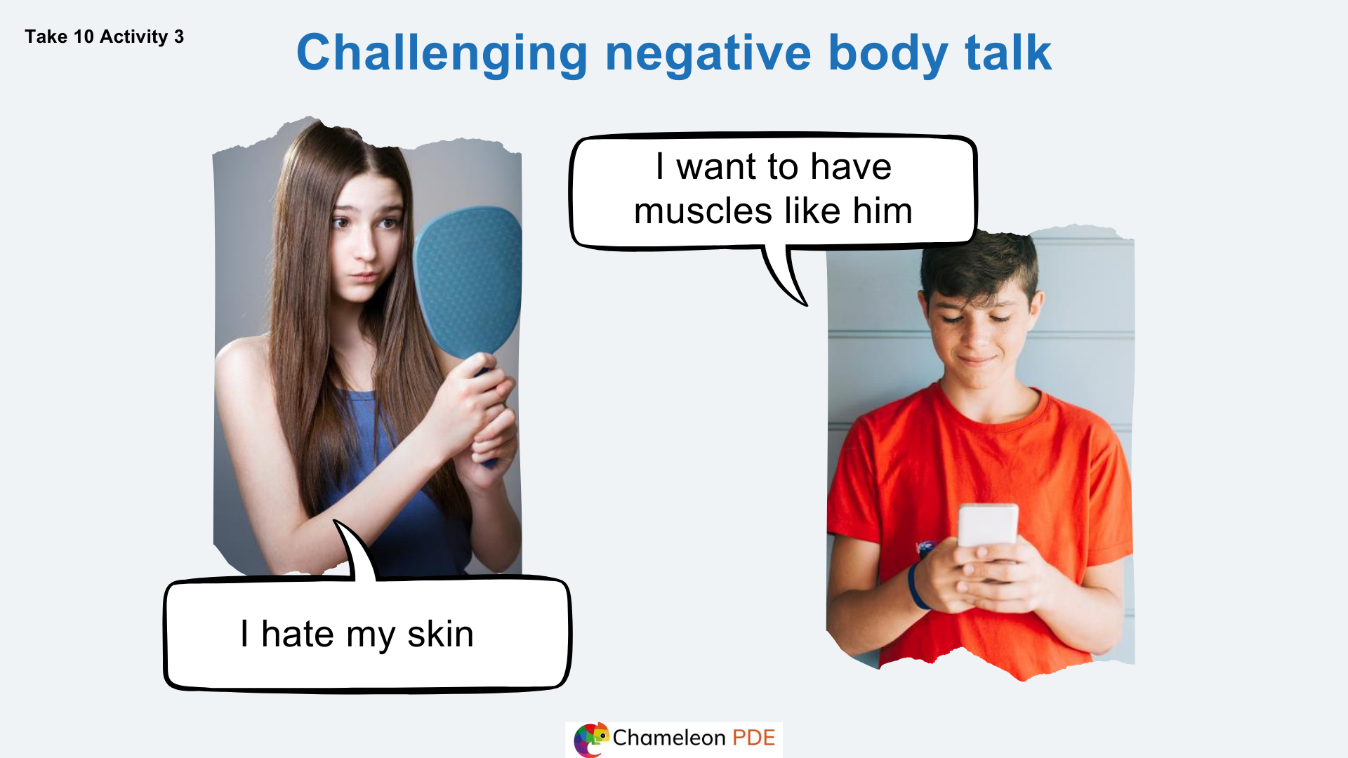 Ages 11-12 : Body image