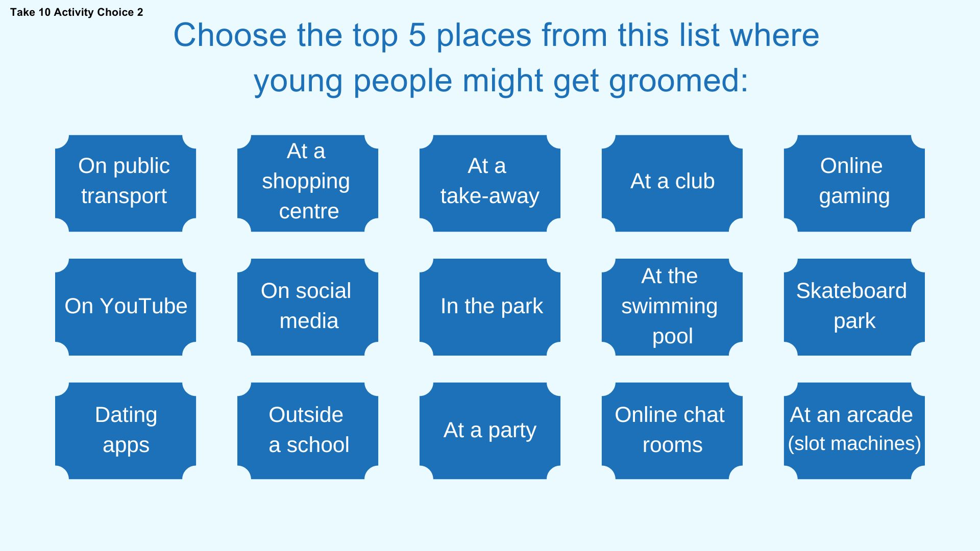 Ages 11-12 : Grooming
