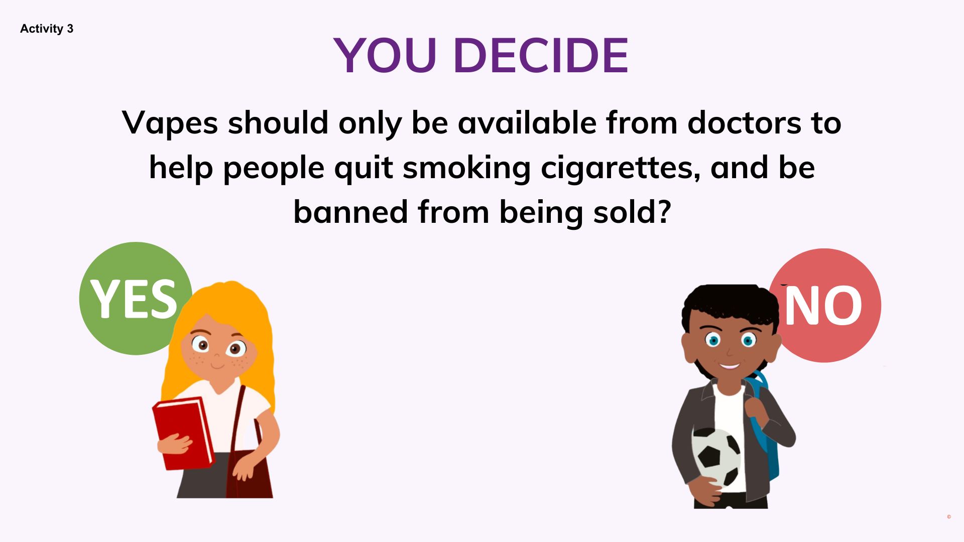 Year 6 / P7 (ages 10-12) Vaping