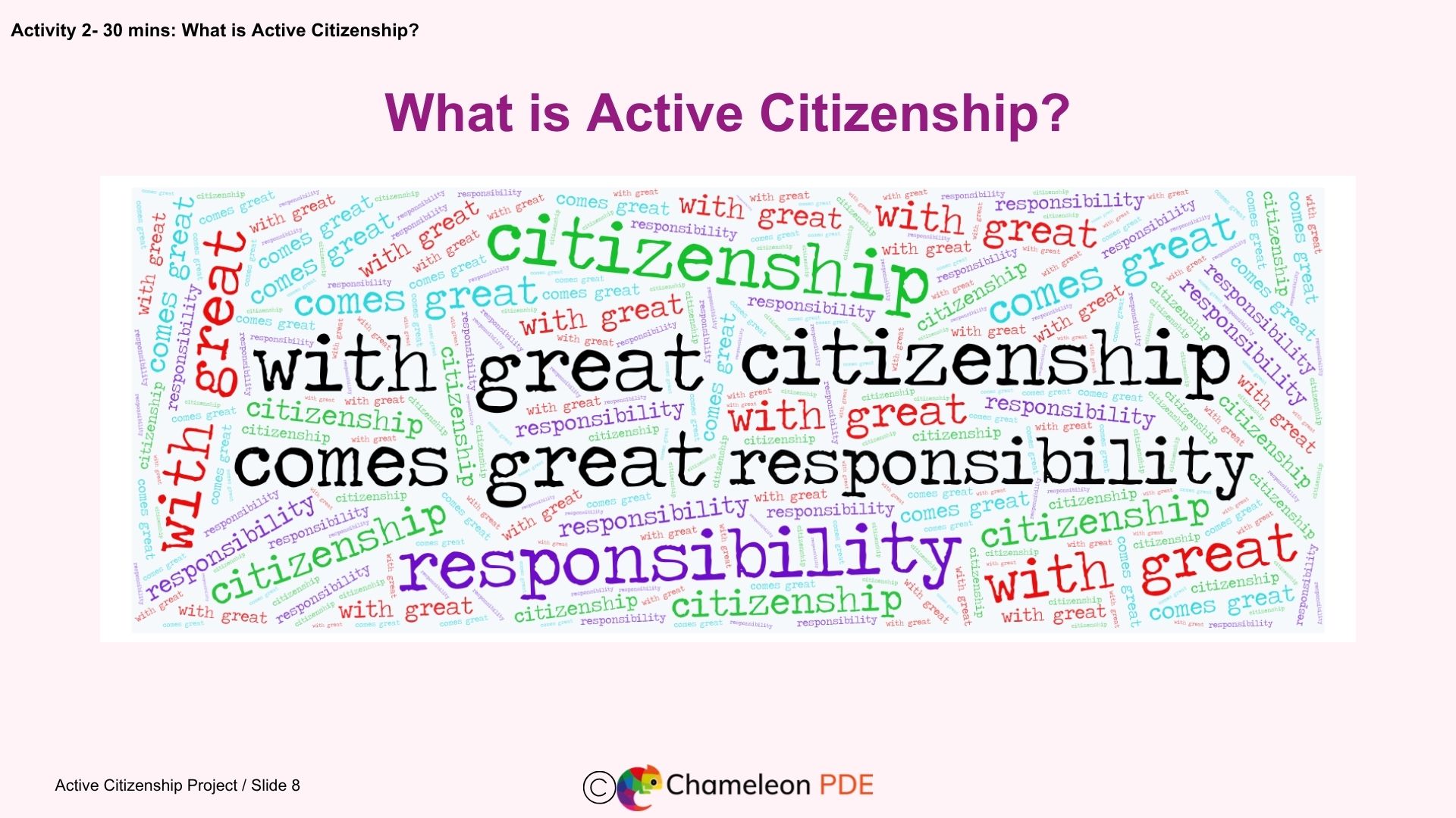 Active citizenship project