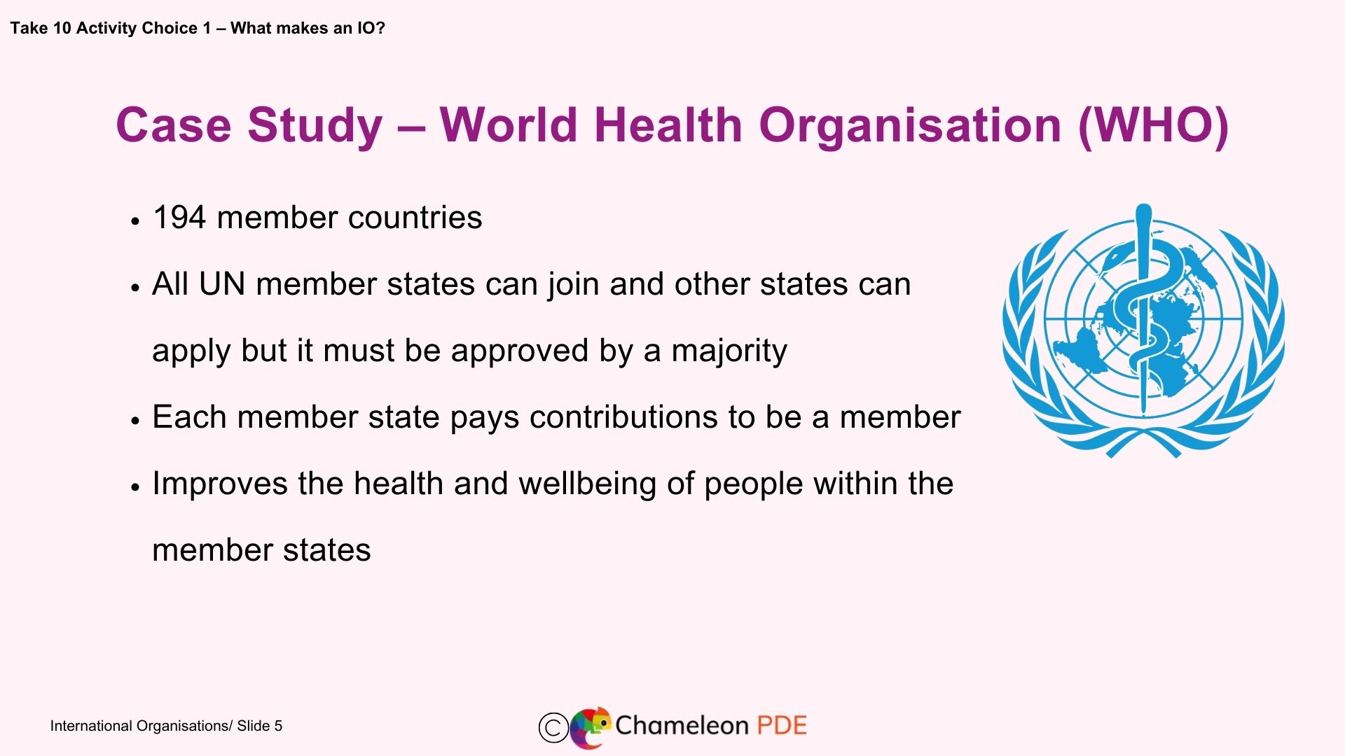 Interantional organisations