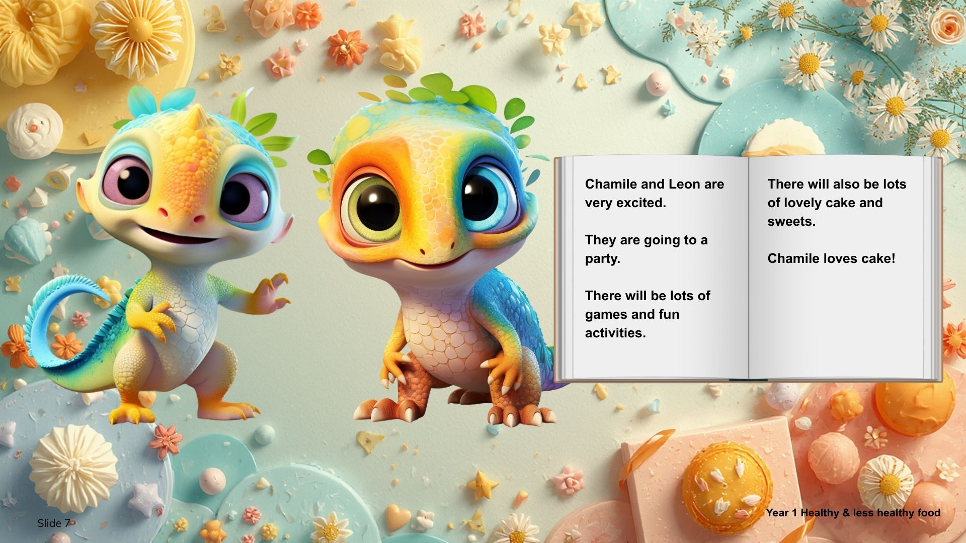 Year 1 (age 5-6) Healthy & less healthy food 