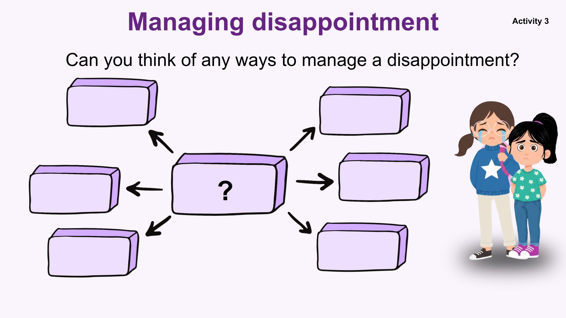 Year 5  (Ages 9-11) : Feeling disappointed