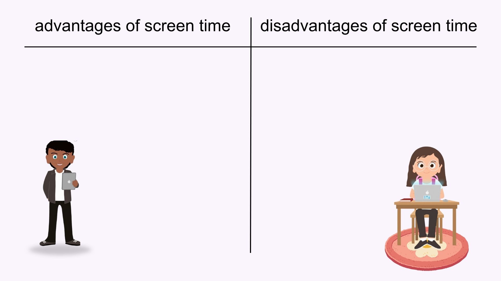Year 5 Managing screentime