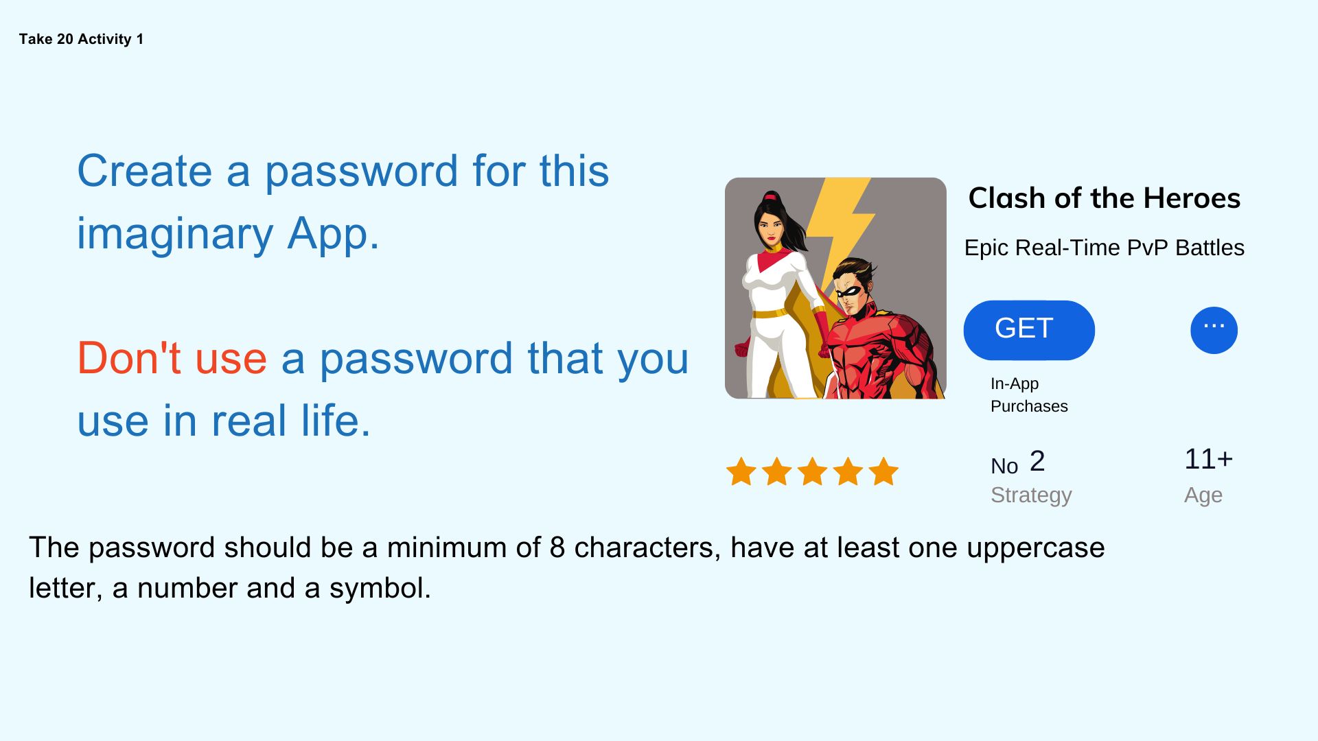 Ages 11-12 : Online privacy & safety
