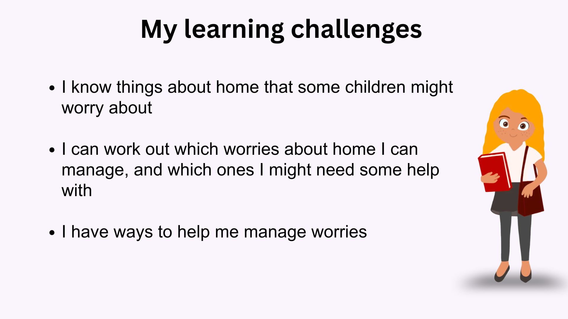 Year 5 (ages 9-11) : Feeling worried about home