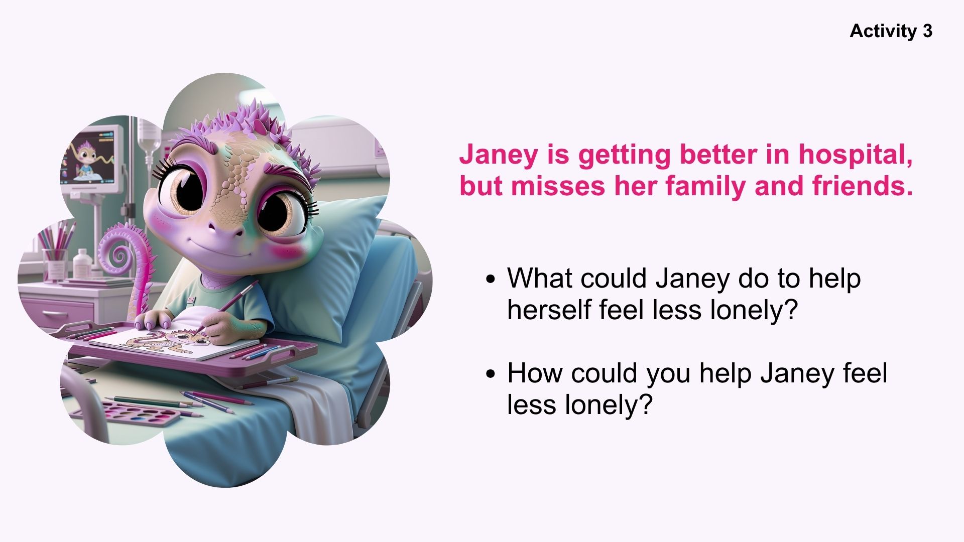 Year 2 (ages 6-7) Feeling lonely