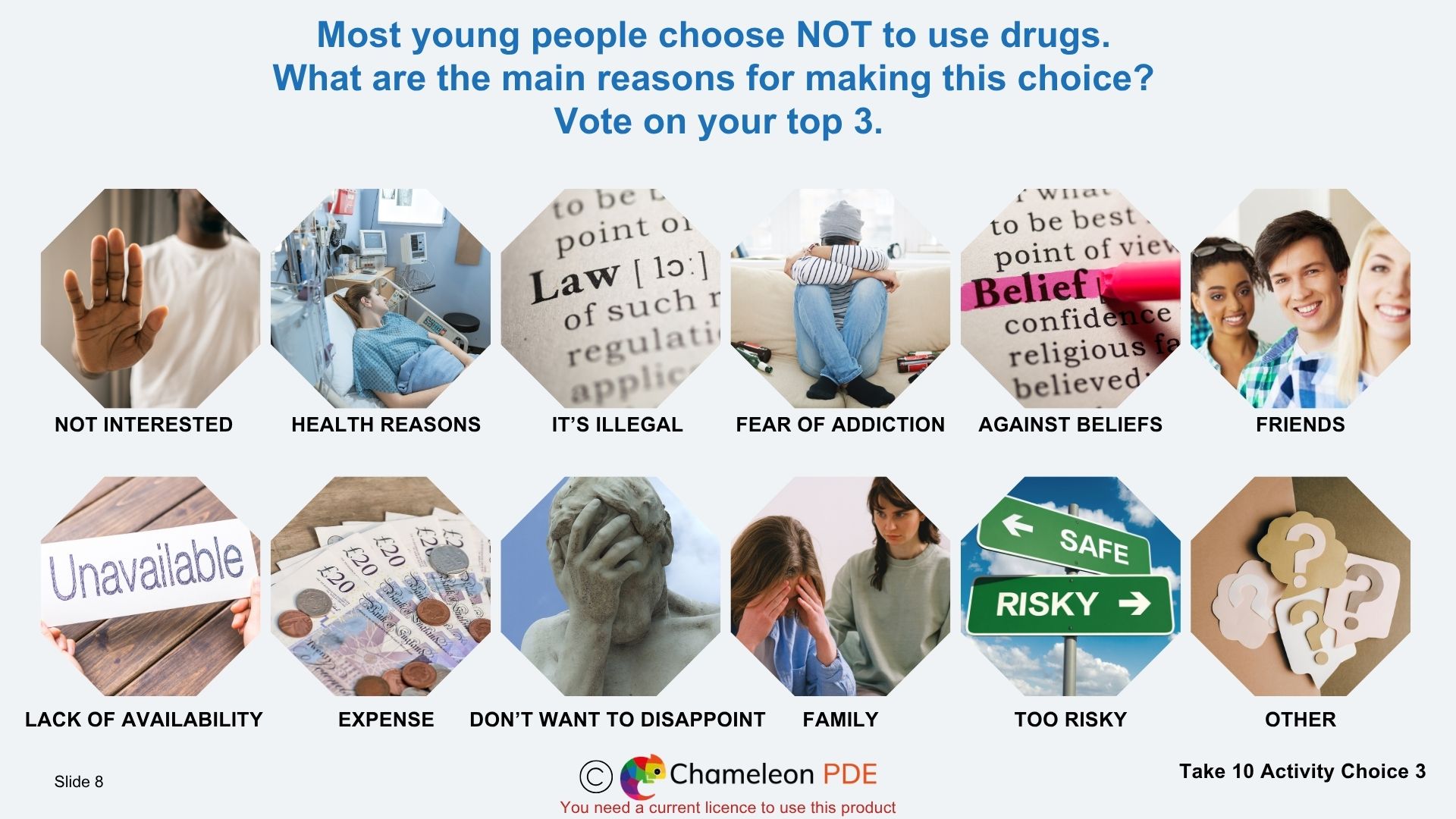 Ages 13-14 : Recreational drug use