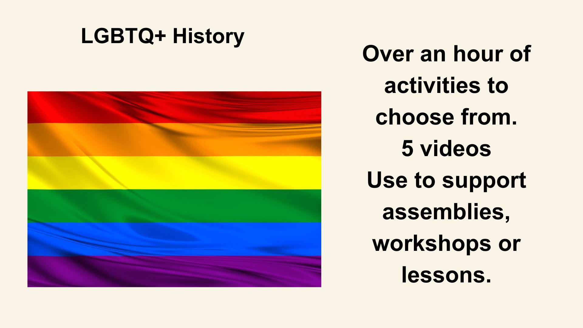 Ages 14-18 : LGBTQ+ History 