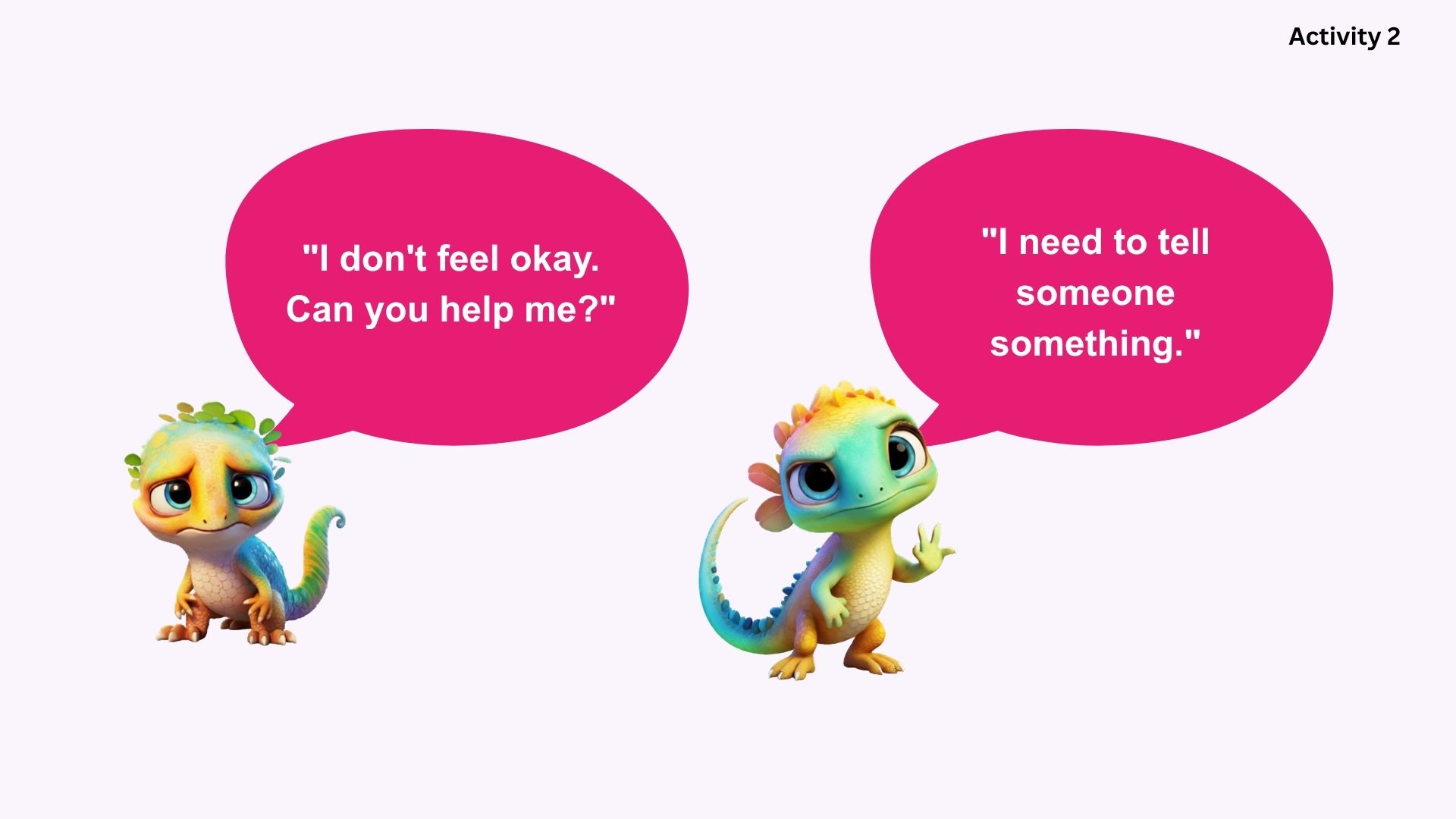 Year 2 (ages 6-7) : I'm worried about something at home